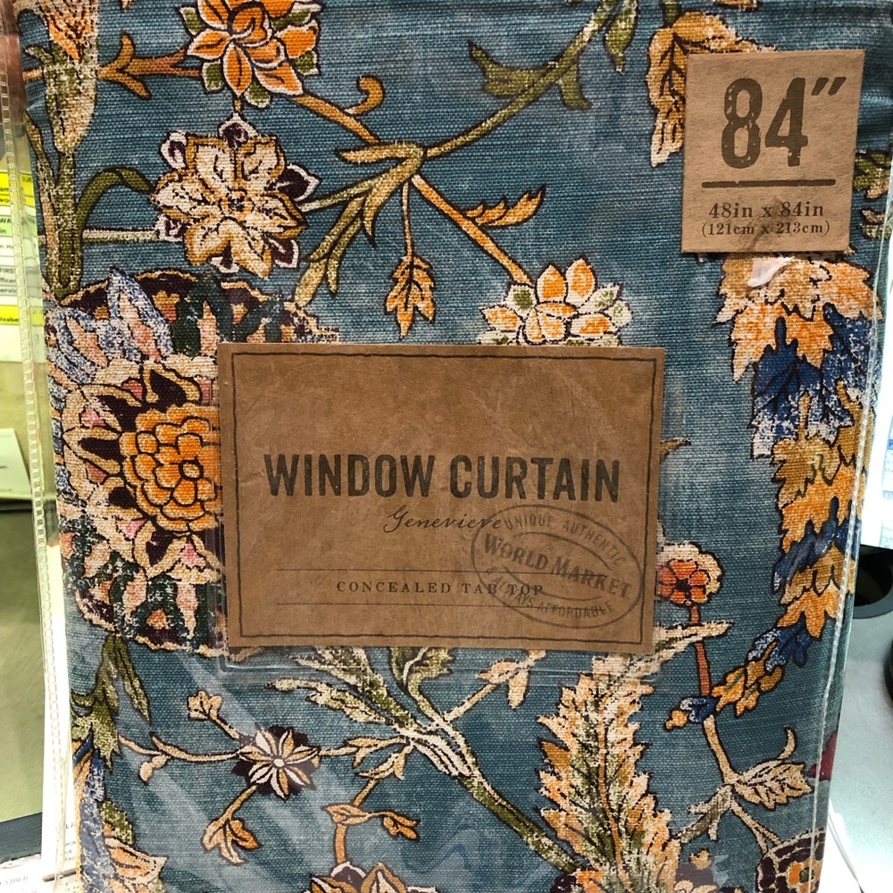 Cost Plus World Market Genevieve Curtain